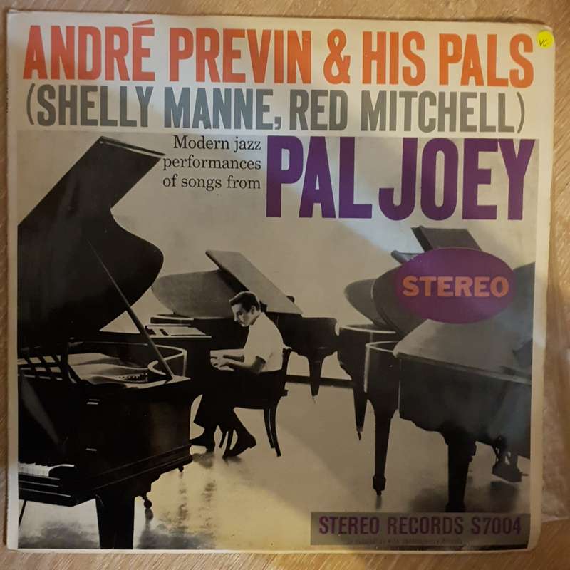 André Previn & His Pals  Modern Jazz Performances Of Songs From Pal Joey -  Vinyl LP Recor...