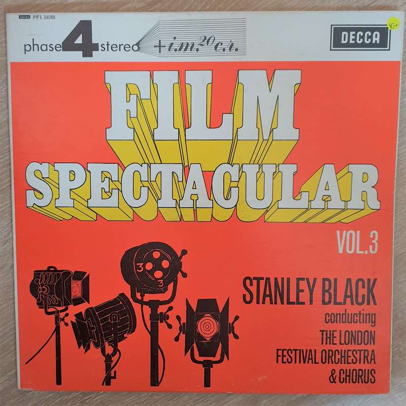 Stanley Black  Film Spectacular Vol. 3  (James Bond Themes) -  Vinyl LP Record (VG+)