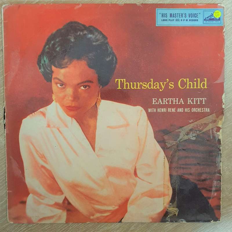 Eartha Kitt With Henri René And His Orchestra  Thursday's Child - Vinyl LP Record - Opened...