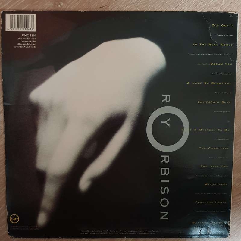 Roy Orbison - Mystery Girl - Vinyl LP Record  Very-Good+ Quality (VG+)