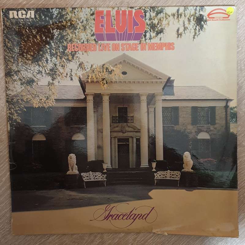 Elvis Presley  Recorded Live On Stage In Memphis - Graceland -  Vinyl LP Record - Very-Good...