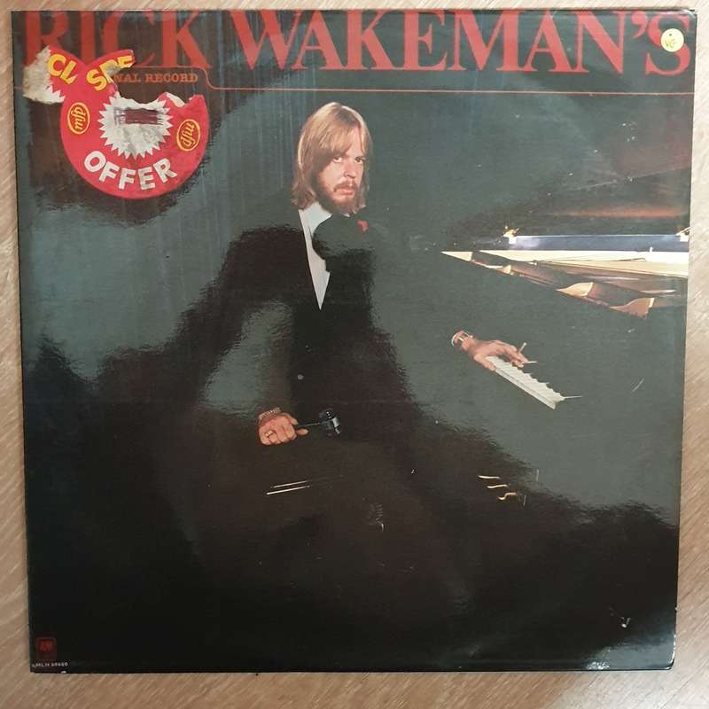 Rick Wakeman - Rick Wakeman's Criminal Record - Vinyl LP Record - Opened  - Very-Good Quality (VG)