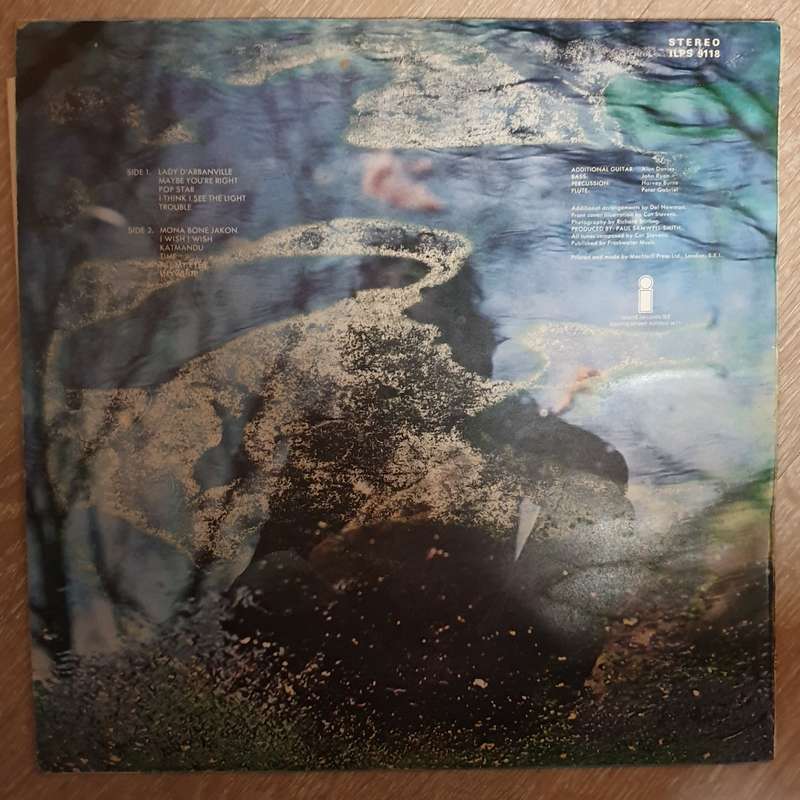 Cat Stevens - Mona Bone Kakon - Vinyl LP Record - Very-Good+ Quality (VG+)