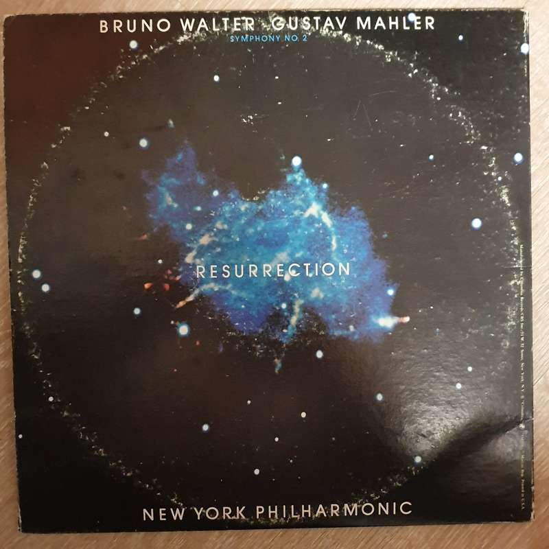 Bruno Walter  - Gustav Mahler - New York Philharmonic  Resurrection - Vinyl LP Record - Ope...