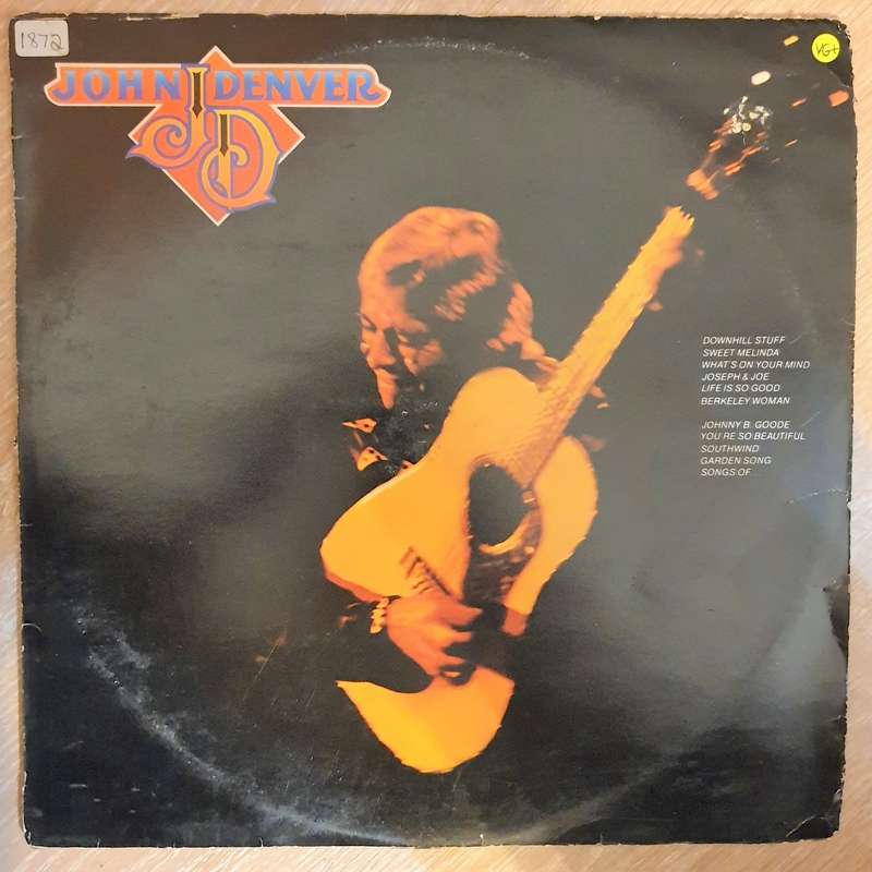 John Denver  John Denver - Vinyl LP Record - Opened  - Very-Good+ Quality (VG+)
