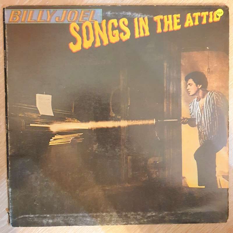 Billy Joel - Songs In The Attic - Vinyl LP Record - Very-Good+ Quality (VG+)