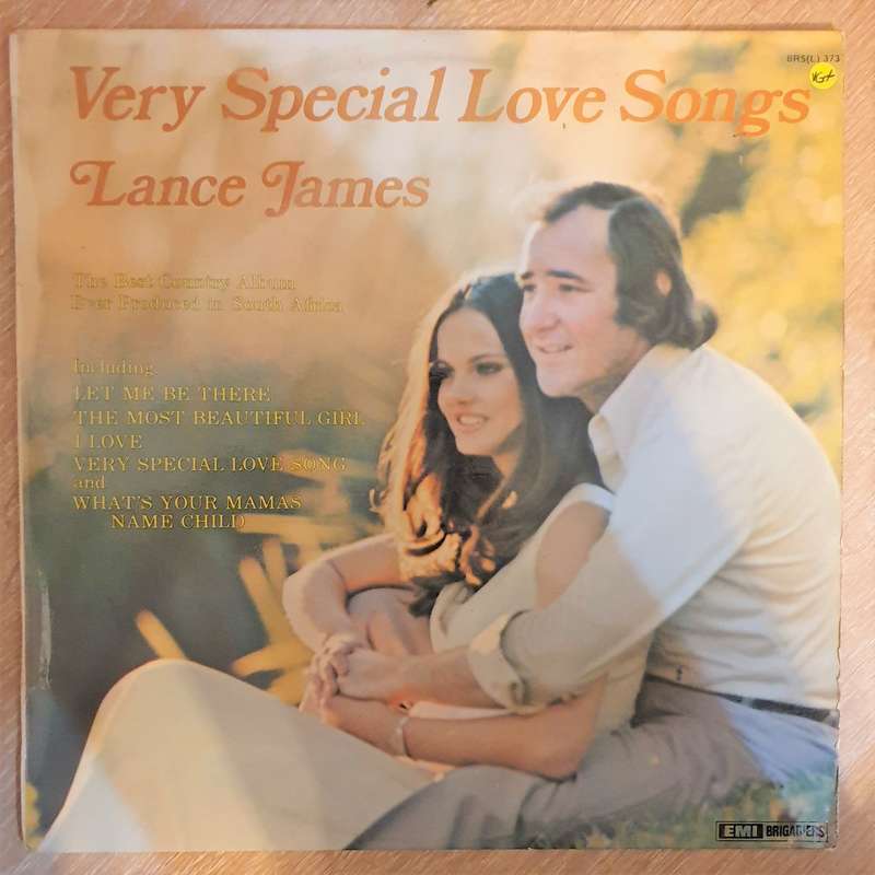 Lance James - Very Special Love Songs - Vinyl LP Record - Opened  - Very-Good+ Quality (VG+)