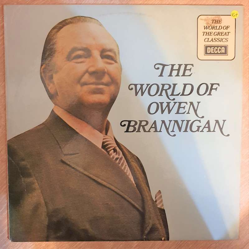 Owen Brannigan - The World of Owen Brannigan - Vinyl LP Record - Opened  - Very-Good+ Quality (VG+)