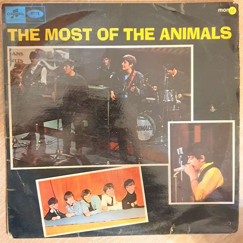 The Animals  The Most Of The Animals - Vinyl LP Record (VG+)