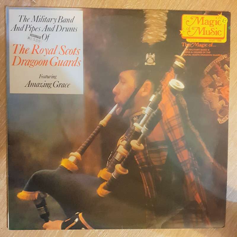 The Amazing Sound Of The Royal Scots Dragoon Guards with Amazing Grace- Vinyl LP Record (VG)