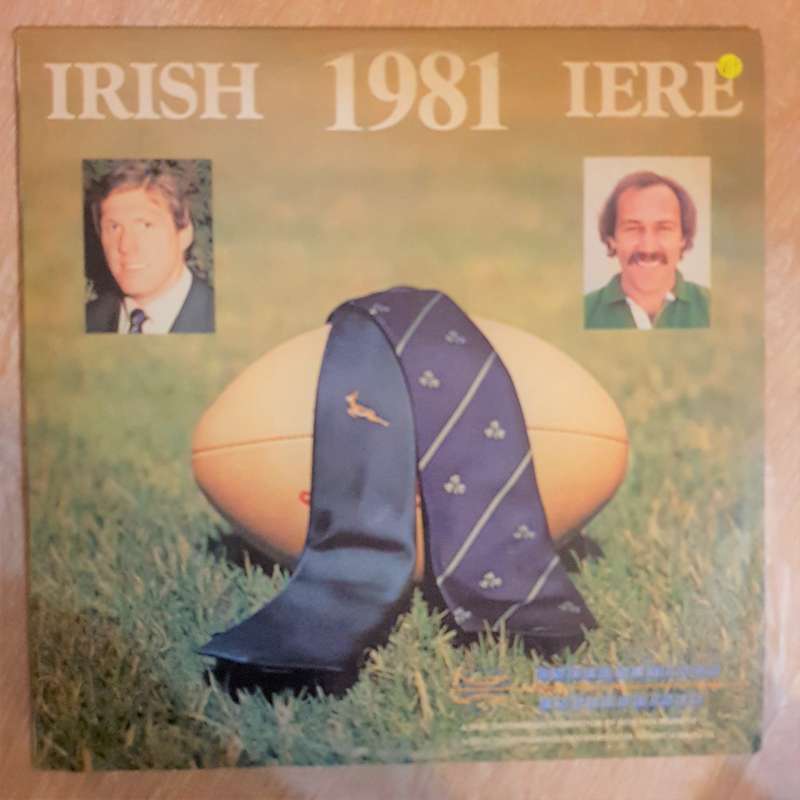 Irish 1981 - Sprinboks South Africa Rugby Rare - Vinyl LP Record (VG+)