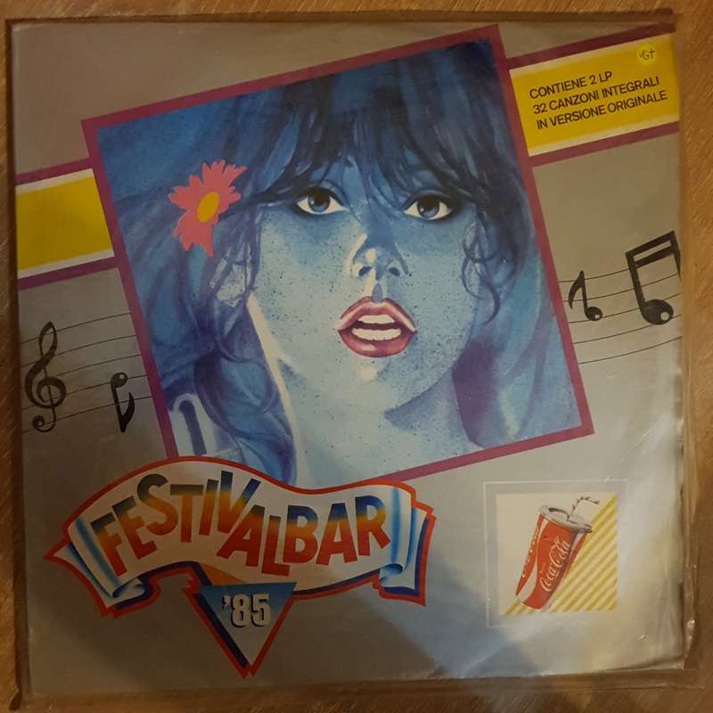 Festivalbar '85 - Original Artists - Double Vinyl Record - Opened  - Very-Good+ Quality (VG+)