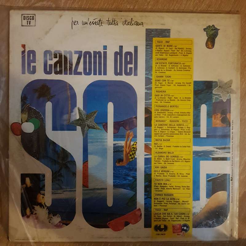 Le Canzoni Del Sole - Vinyl LP Record - Opened  - Very-Good+ Quality (VG+)