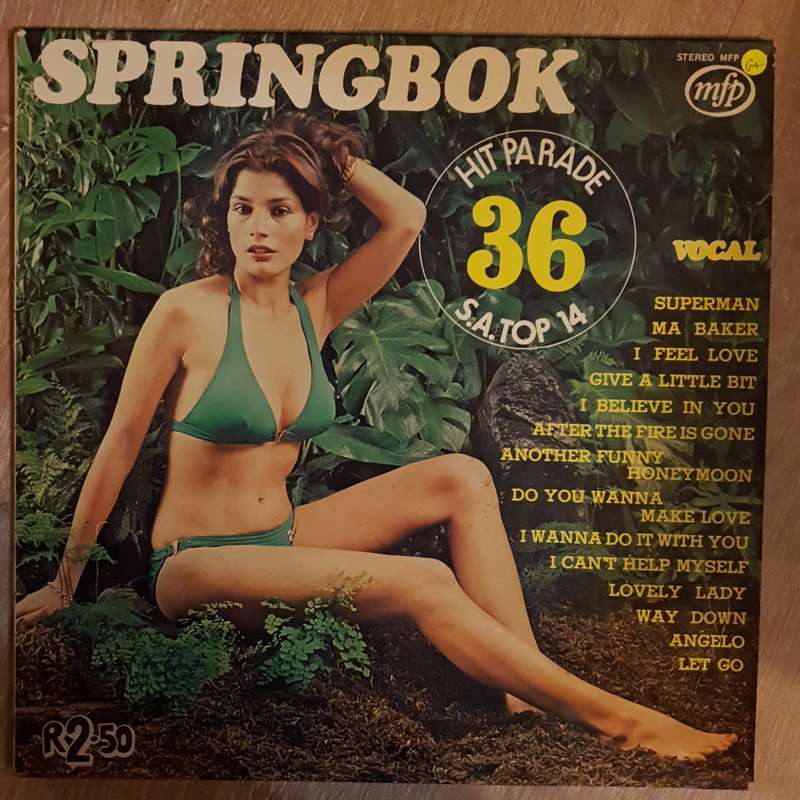 Sprinbok Hit Parade 36 - Vinyl LP Record - Opened  - Good+ Quality (G+)