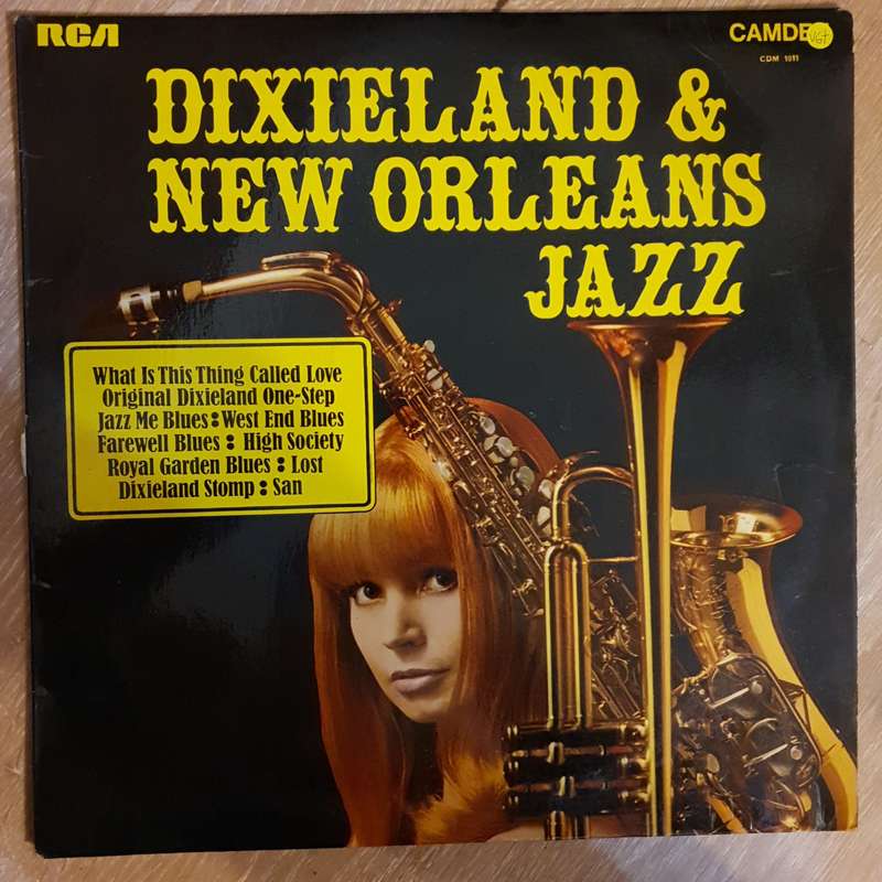 Dixieland & New Orleans Jazz  -  Original Dixieland Jazz Band  Vinyl LP Record - Opened ...