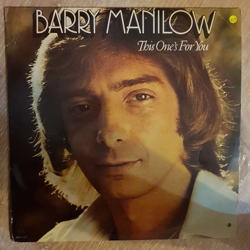 Barry Manilow - This One's For You  - Vinyl LP Record  - Very-Good+ Quality (VG+)