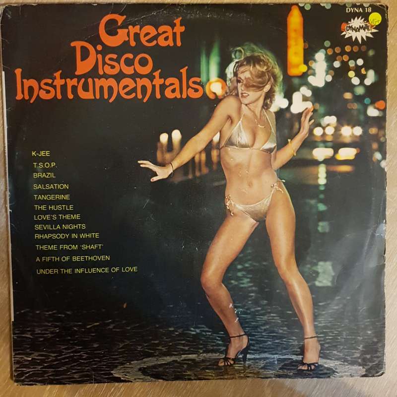 Great Disco Instrumentals  - Vinyl LP Record - Opened  - Very-Good+ Quality (VG+)