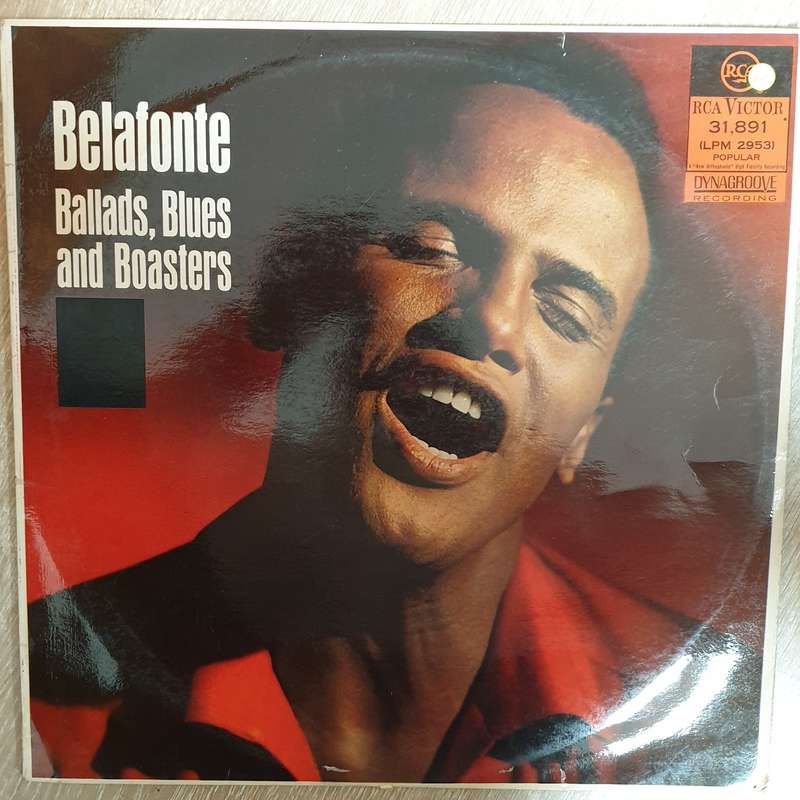 Harry Belafonte  Ballads, Blues And Boasters  Vinyl LP Record - Opened  - Very-Good+ ...