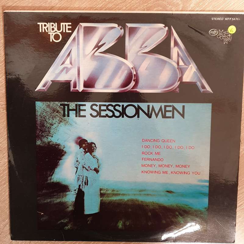 Abba- Tribute to Abba - by The Sessionmen  - Vinyl LP Record - Very-Good Quality (VG)