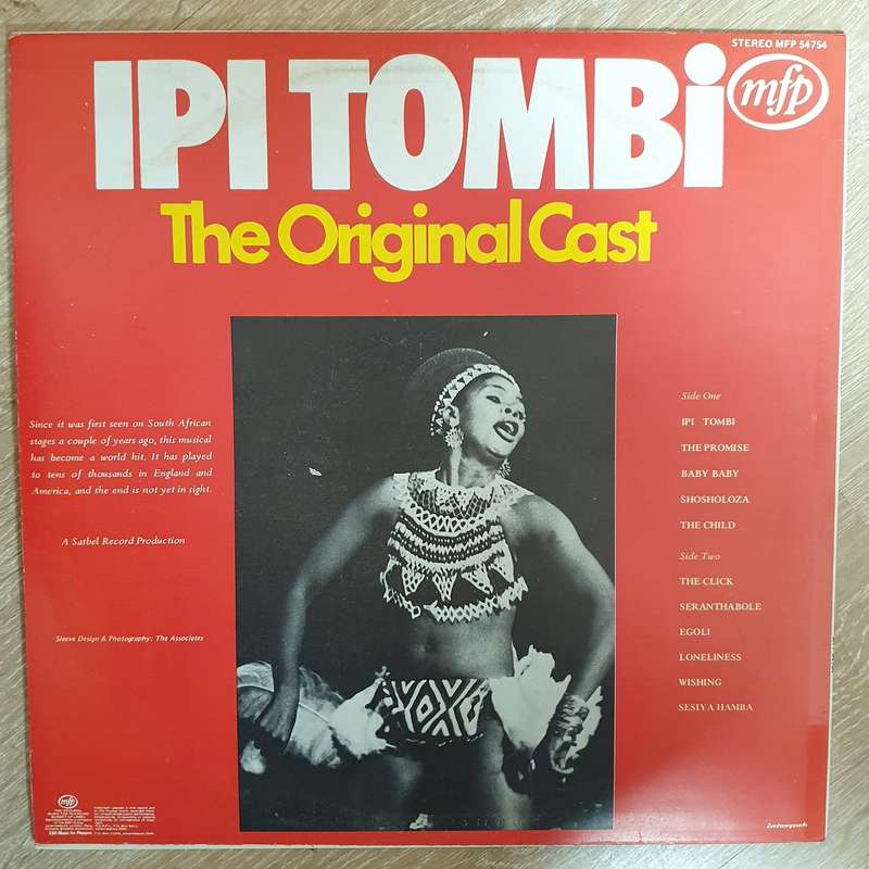Ipi Tombi - The Original Cast - Vinyl LP Record  (VG-)
