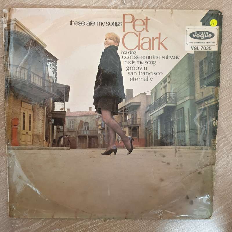 Petula Clark - These are my Songs  -  Vinyl LP Record - Opened  - Good+ Quality (G)