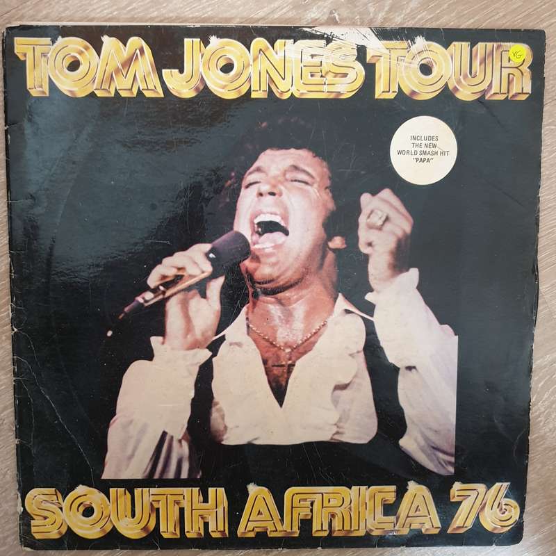 Tom Jones  Tom Jones Tour South Africa 76 - Vinyl LP Record - Very-Good Quality (VG)