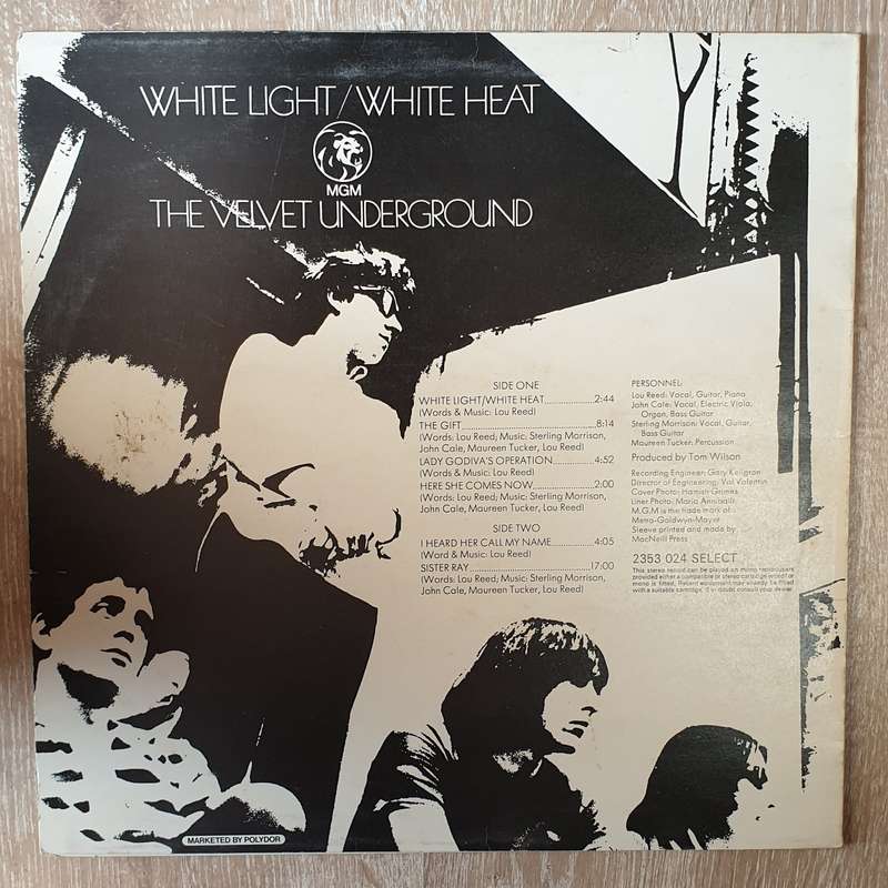 The Velvet Underground  White Light/White Heat -   Vinyl LP Record - Opened  - Very-Good+ Q...