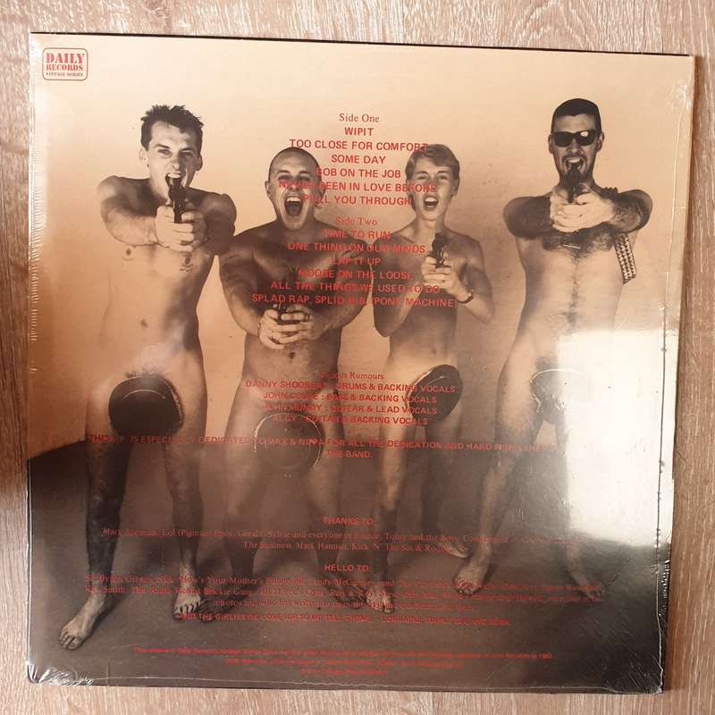 Vicious Rumors - The Sickest Men In Town - Wanted - Dead Or Alive - Vinyl LP Record - Sealed