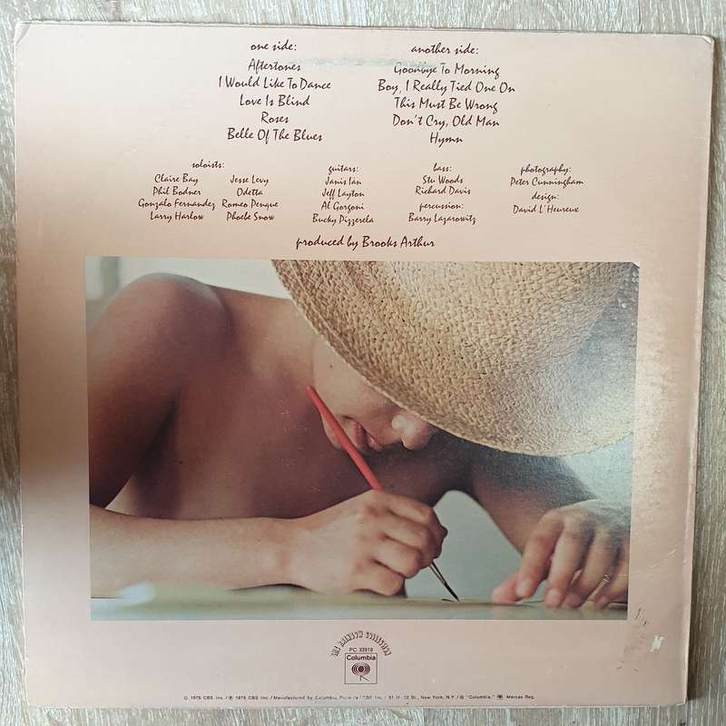 Janis Ian  Aftertones - Vinyl LP Record - Opened  - Very-Good+ Quality (VG+)