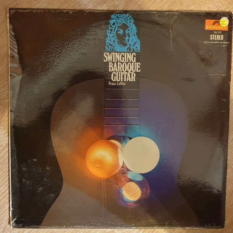 Franz Löffler  Swinging Baroque Guitar - Vinyl LP Record - Opened  - Very-Good+ Quality (VG+)