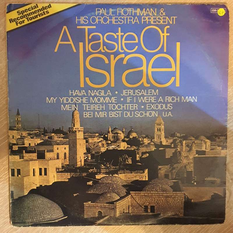Paul Rothman And His Orchestra  A Taste Of Israel - Vinyl LP Record - Opened  - Very-Good+ ...