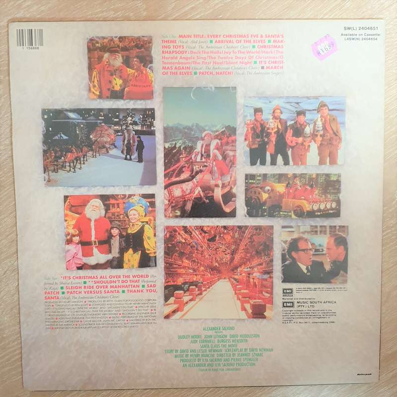 Santa Claus - The Movie - Vinyl LP Record  - Very-Good Quality (VG)