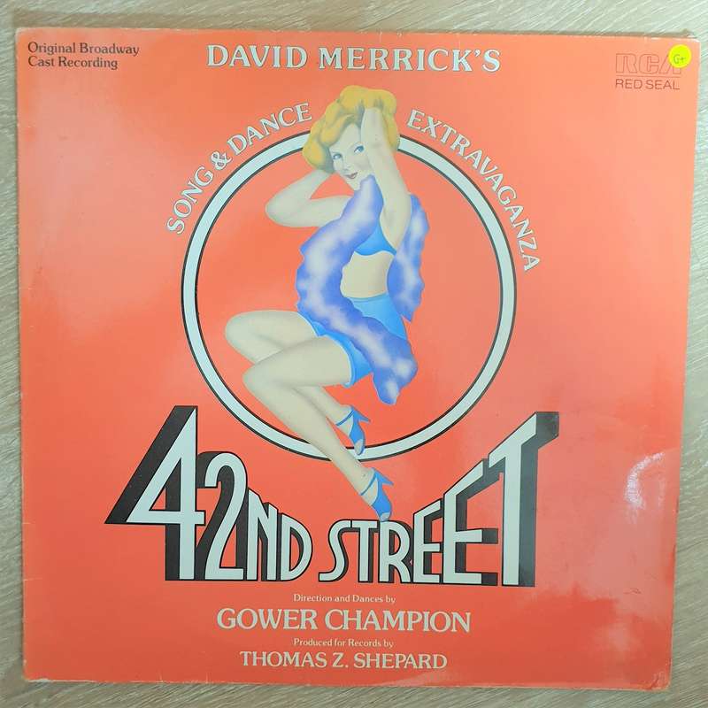 42nd Street - David Merrick -  Thomas Z. Shepard  Original Broadway Cast Recording  - Vinyl...