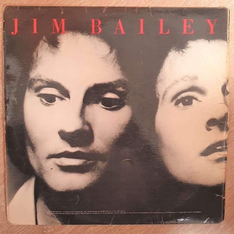 Jim Bailey  Jim Bailey  - Vinyl LP Record - Opened  - Good+ Quality (G+)