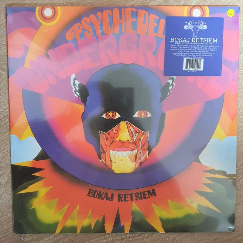 Bokaj Retsiem  Psychedelic Underground (Limited Edition - 500 copies) - Vinyl LP Record - S...