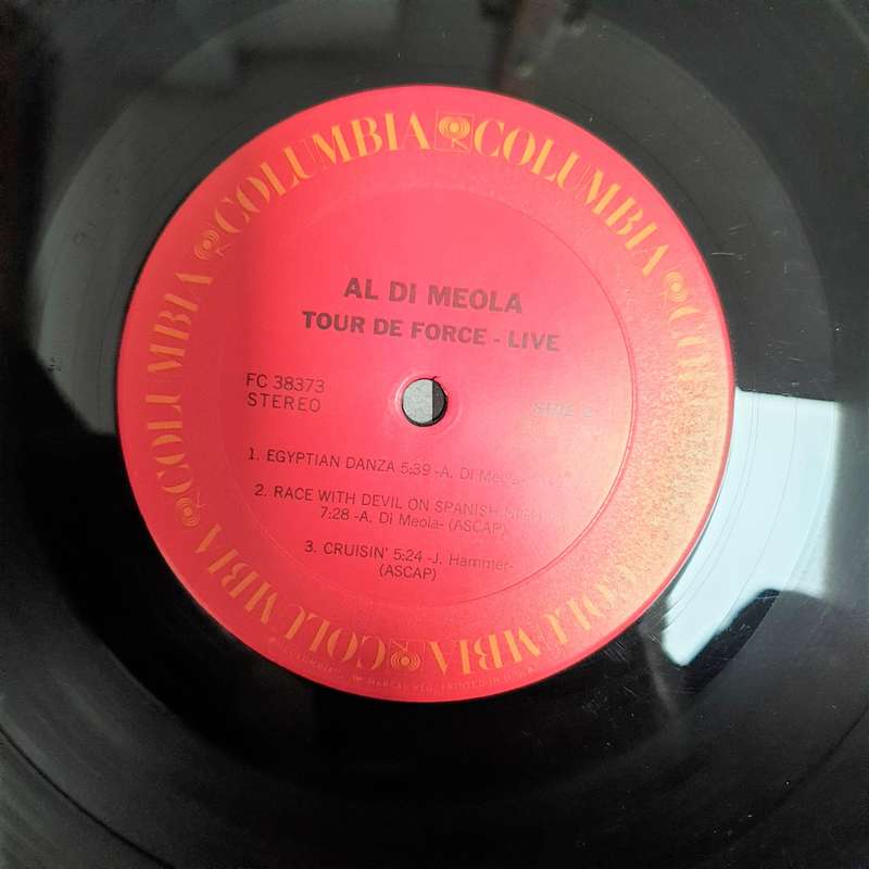 Al Di Meola  Tour De Force - "Live" - Vinyl LP Record - Opened  - Very-Good+ Quality (VG+)