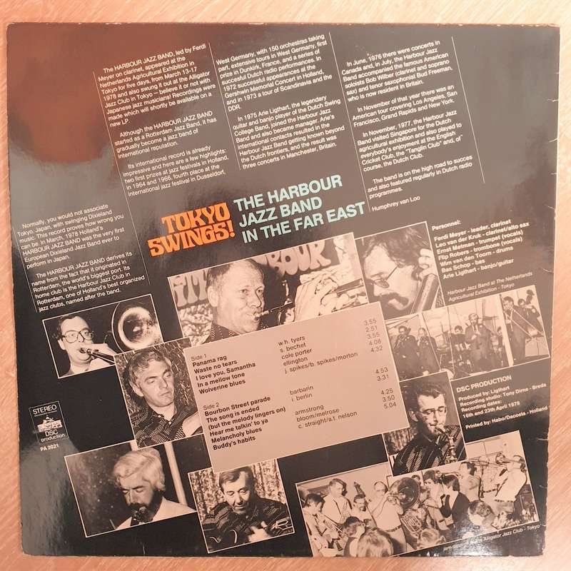 The Harbour Jazz Band  Tokyo Swings! The Harbour Jazz Band In The Far East - Vinyl LP Recor...