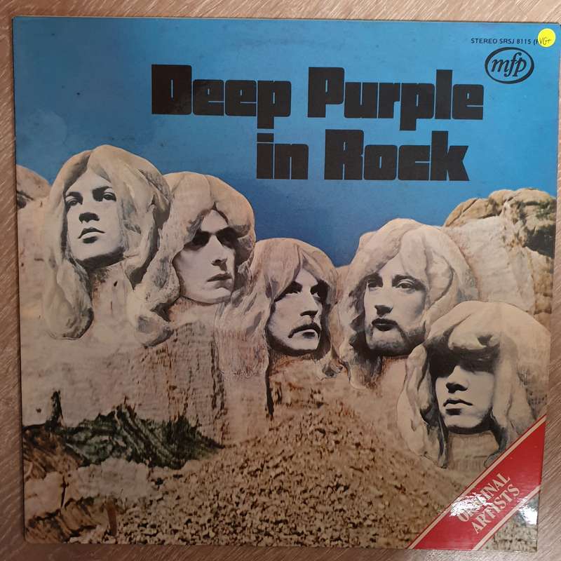 Deep Purple  In Rock - (MFP Original Artist Series)  -  Vinyl LP - Opened  - Very-Good+ Qua...