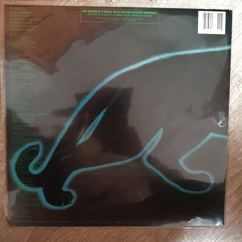 Al Di Meola  Electric Rendezvous Audiophile Master Sound Pressing - Half Speed Remastered- ...