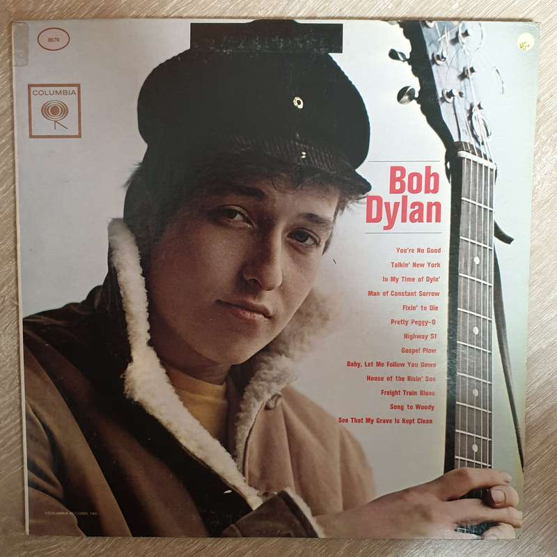 Bob Dylan  Bob Dylan - Vinyl LP Record - Opened  - Very-Good+ Quality (VG+)