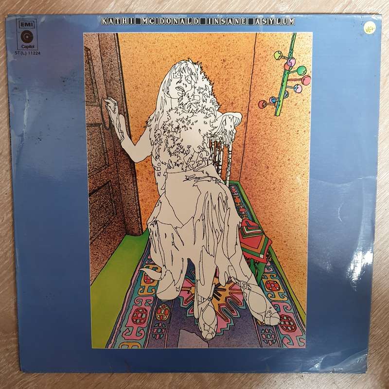 Kathi McDonald  Insane Asylum - Vinyl LP Record - Opened  - Very-Good+ Quality (VG+)
