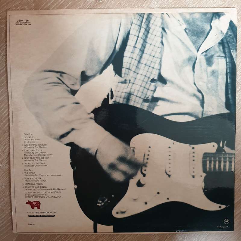 Eric Clapton  Slowhand -  Vinyl LP Record (VG+)