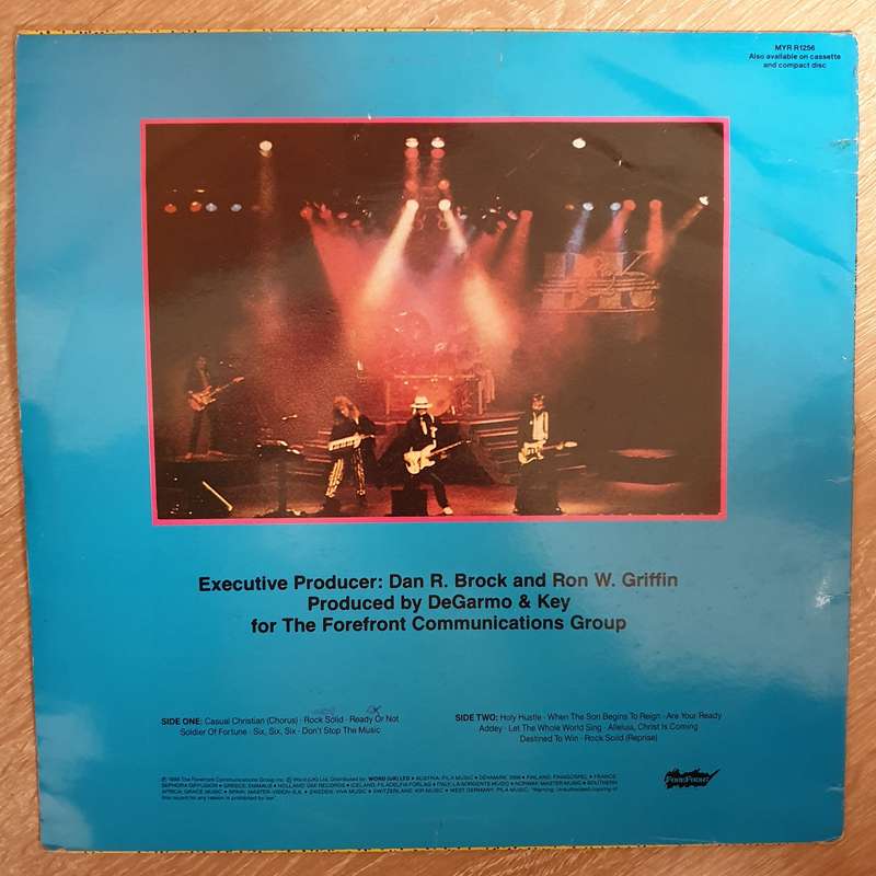 DeGarmo & Key  Rock Solid: Absolutely Live -  Vinyl LP Record - Opened  - Very-Good+ Qualit...