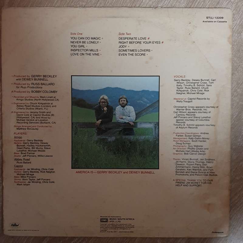 America - View From The Ground - Vinyl LP - Opened  - Very-Good+ Quality (VG+)