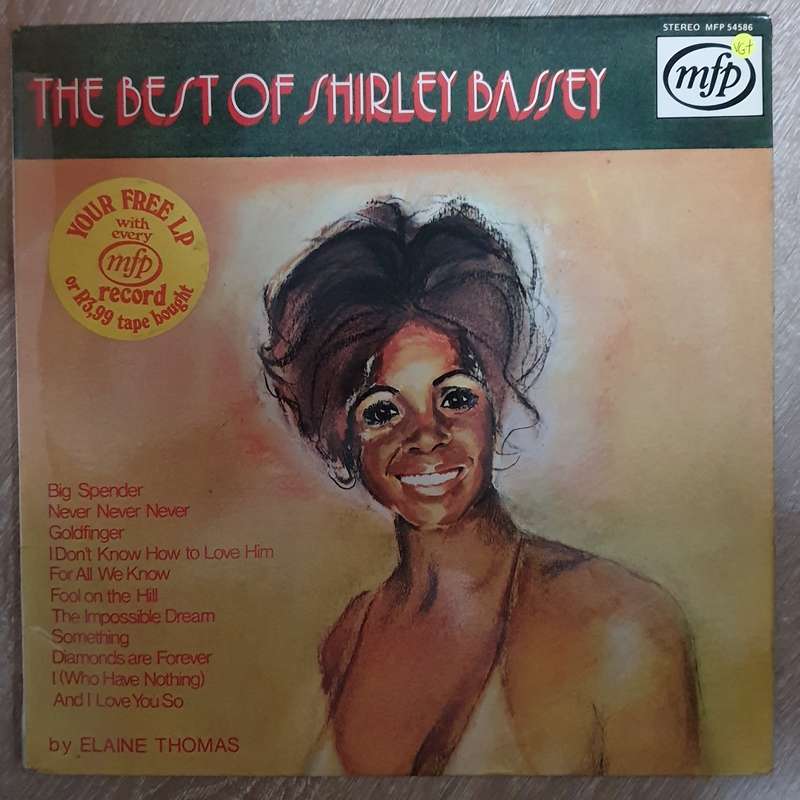 The Best Of Shirley Bassey - MFP - Vinyl LP Record - Opened  - Very-Good+ Quality (VG+)