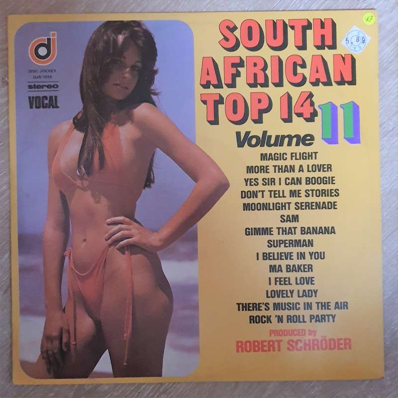 South African Top 10 Vol 11 - Vinyl LP Record - Opened  - Very-Good+ Quality (VG+)