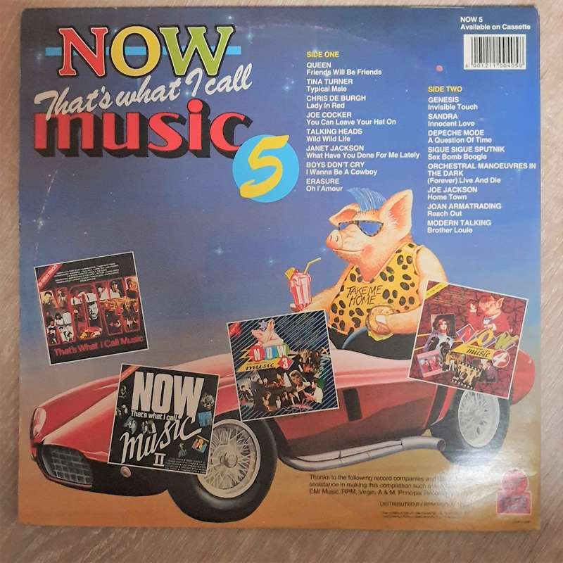 Now That's What I Call Music Vol 5 - Original Artists - Vinyl LP Record - Opened  - Very-Good+ Qu...