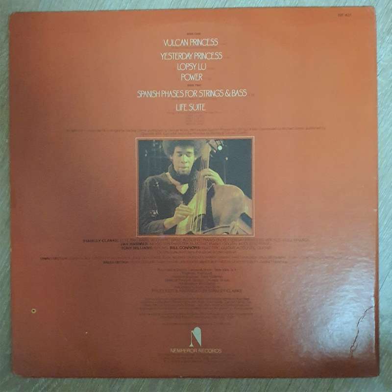 Stanley Clarke  Stanley Clarke - Vinyl LP Record  - Very-Good Quality (VG)