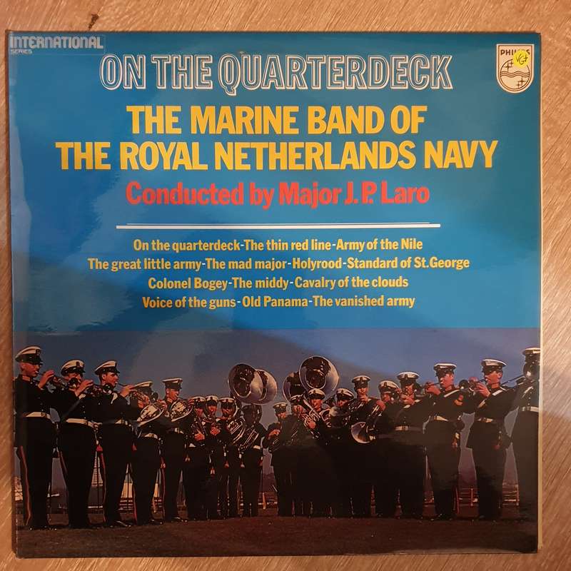 Marine Band of Royal Netherlands Navy - On The Quarterdeck -  Vinyl LP Record - Opened  - Very-Go...