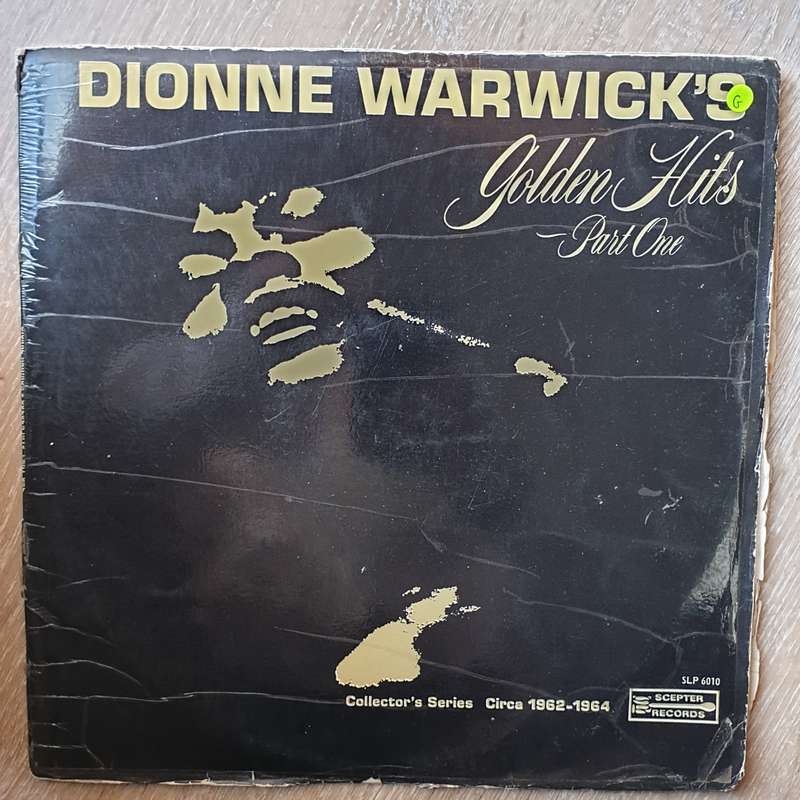 Dionne Warwick's - Golden Hits Part One - Opened - Vinyl LP Record - Opened  - Good Quality (G)